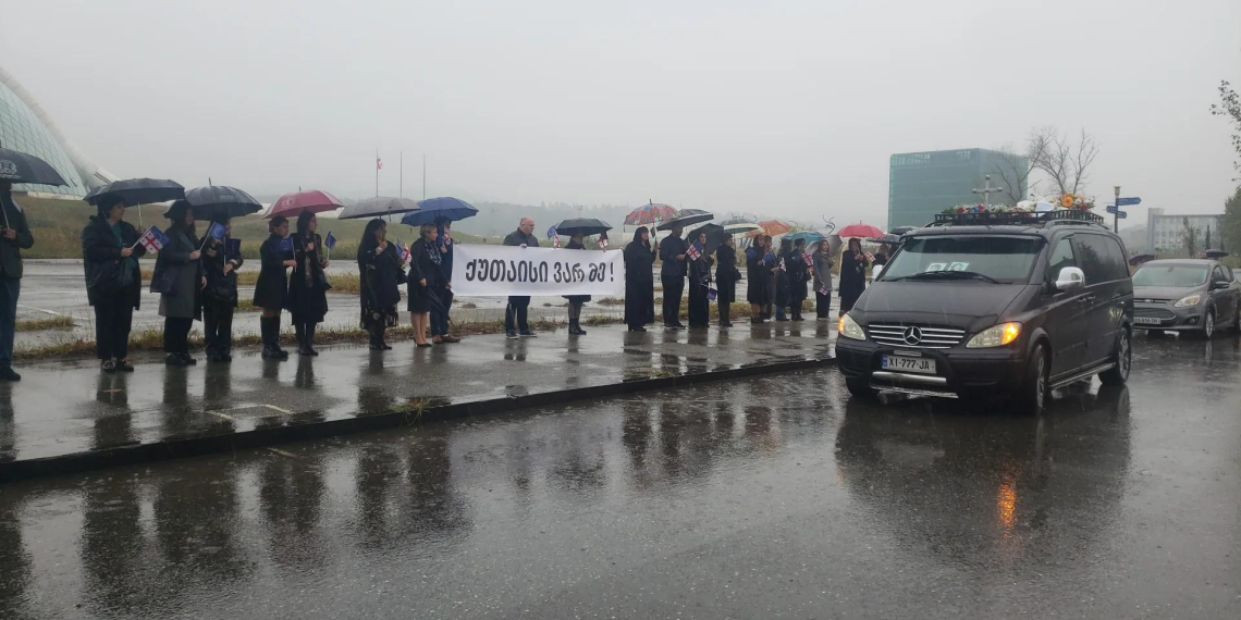 “ქუთაისი ვარ მე” – ქეთი ბერძენიშვილის უკანასკნელი აქცია-პერფორმანსი