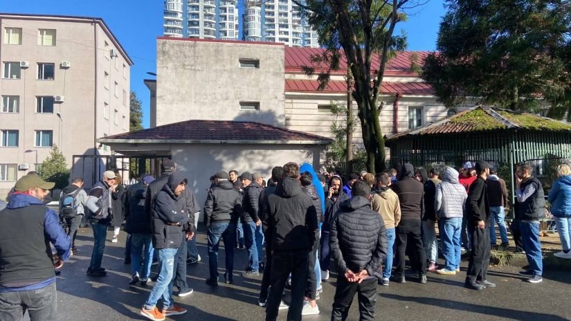 აქცია აჭარის პოლიციის მთავარ სამმართველოსთან