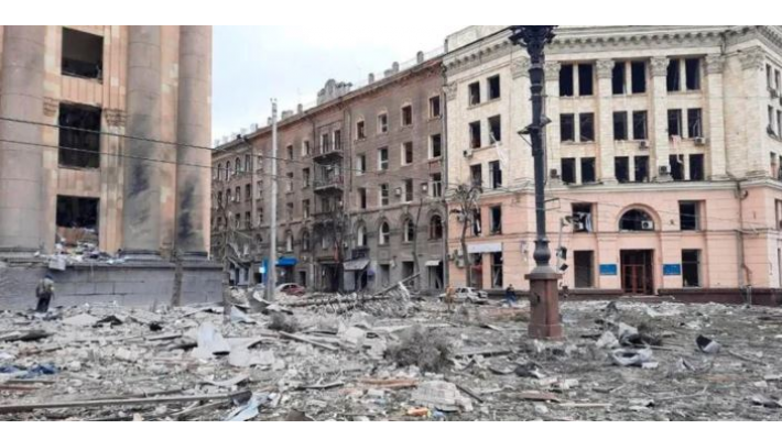 რუსმა ოკუპანტებმა ხარკოვის ოლქიც დაბომბეს, რასაც სხვერპლი მოჰყვა