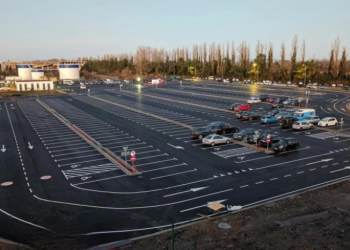 ქუთაისის საერთაშორისო აეროპორტში ჯამში 700 ავტომობილზე გათვლილი ავტოსადგომი მოეწყო