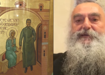 „ორი წელია ამ ხატს ვუყურებ და სტალინი საერთოდ ვერ შევამჩნიე“ – მეუფე ნიკოლოზი