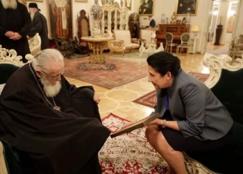 თქვენო უწმინდესობავ, დიდი სიყვარულით გილოცავთ დაბადების დღეს-სალომე ზურაბიშვილი პატრიარქს