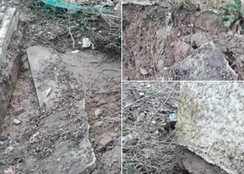 გორაზე მდებარე სასაფლაოზე ჩამოწოლილია მეწყერი – თემურ ცამციშვილი