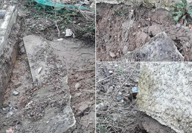 გორაზე მდებარე სასაფლაოზე ჩამოწოლილია მეწყერი – თემურ ცამციშვილი