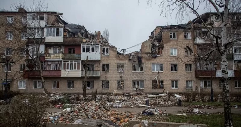 რუსმა ოკუპანტებმა ხერსონი დაბომბეს