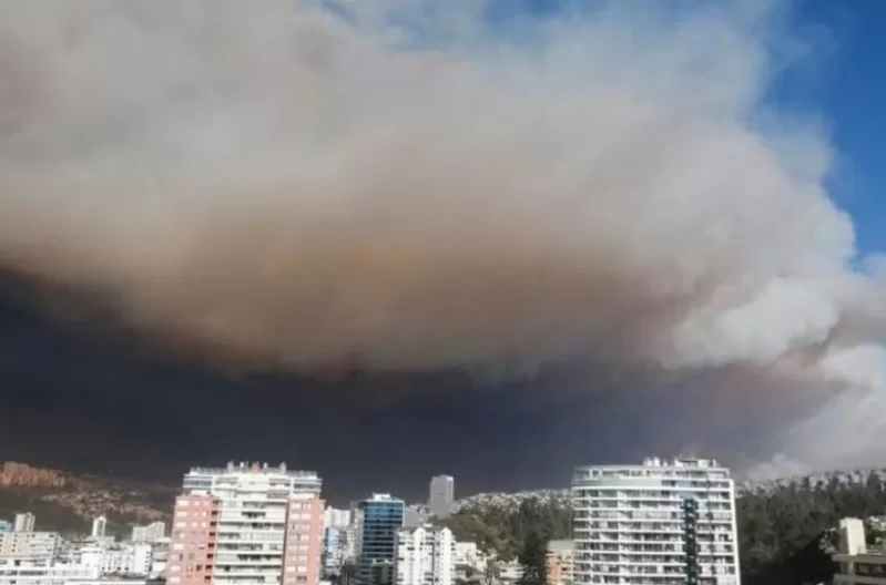 ტყის ხანძრებს ჩილეში 19 ადამიანი ემსხვერპლა