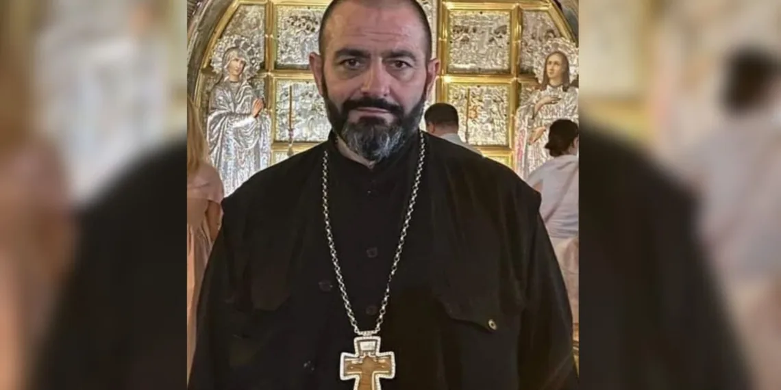 მრევლი დეკანოზ იოსებ ხოხონიშვილს ემშვიდობება