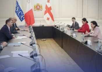 სალომე ზურაბიშვოლი ეუთო-ს თავმჯდომარეს შეხვდა