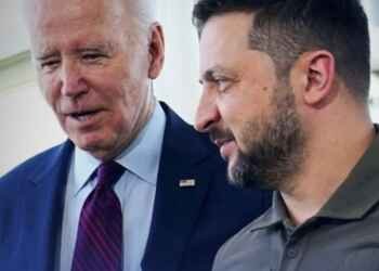 ჯო ბაიდენსა და ვოლოდიმირ ზელენსკის შორის შეხვედრა დაიწყო