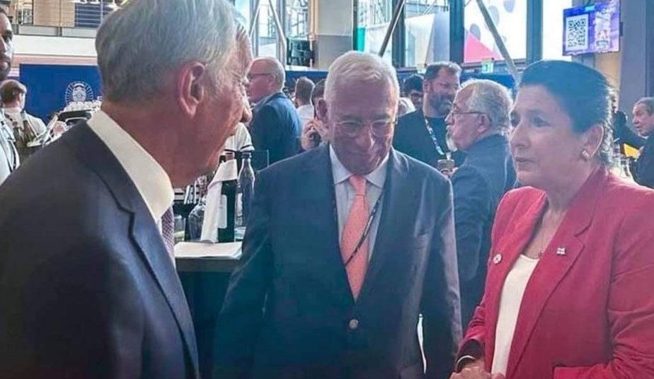 სალომე ზურაბიშვილი პორტუგალიის პრეზიდენტს შეხვდა