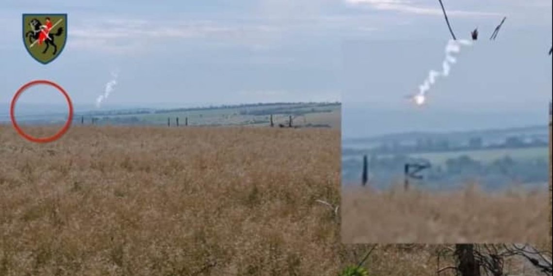 უკრაინის 110-ე მექანიზირებულმა ბრიგადამ რუსული მოიერიშე თვითმფრინავი CУ-25 ჩამოაგდო