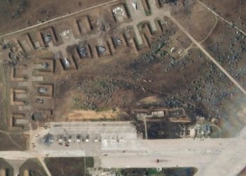 უკრაინის სარაკეტო ძალებმა ღამით ანექსირებულ ყირიმში რუსეთის სამხედრო აეროდრომ “საკის” შეუტიეს