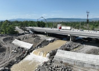 ქსანზე არსებულ სახიდე გადასასვლელზე mოძრაობის ნაწილობრივი შეზღუდვა  იმოქმედებს