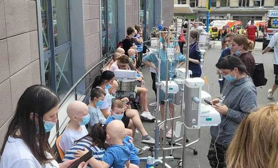 კიევის ბავშვთა საავადმყოფოზე რუსეთის თავდასხმას მსხვერპლი მოჰყვა