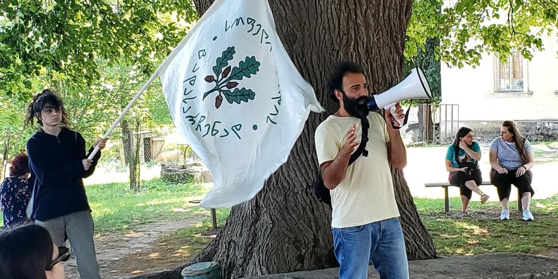 უდიდესი ცინიზმია შენს მიწას იცავდე და ამაზე გცემენ -ზოდში აქცია გაიმართა