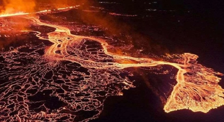 წელს, ისლანდიაში, ვულკანი მეექვსედ ამოიფრქვა