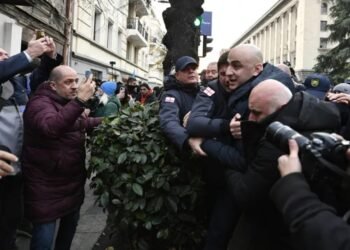დაპირისპირება იყო აქციაზე პოლიციასა და მოქალაქეებს შორის – არიან დაკავებულები