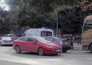 თბილისში ტრაილერი ქვეითს დაეჯახა