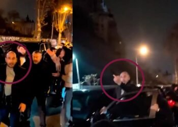 სანაპიროზე შავი ჯიპიდან გადმოსული ერთ-ერთი პირი სანქცირებული ფარცხალაძის დაჯგუფების წევრი, დავით მიქაძეა