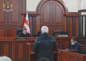 მიხეილ სააკაშვილის სასამართლო პროცესზე ტრაილერის მძღოლი, ბრალდებული ელგუჯა ცომაია დაიკითხა