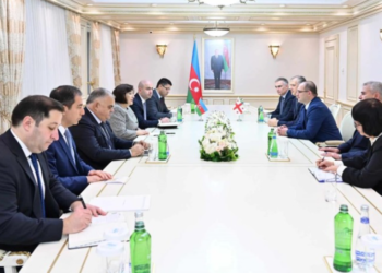 საქართველოს საპარლამენტო დელეგაცია სამუშაო ვიზიტით აზერბაიჯანში იმყოფებოდა