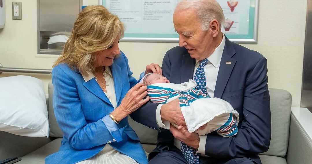 ჯო ბაიდენი დიდი ბაბუა გახდა