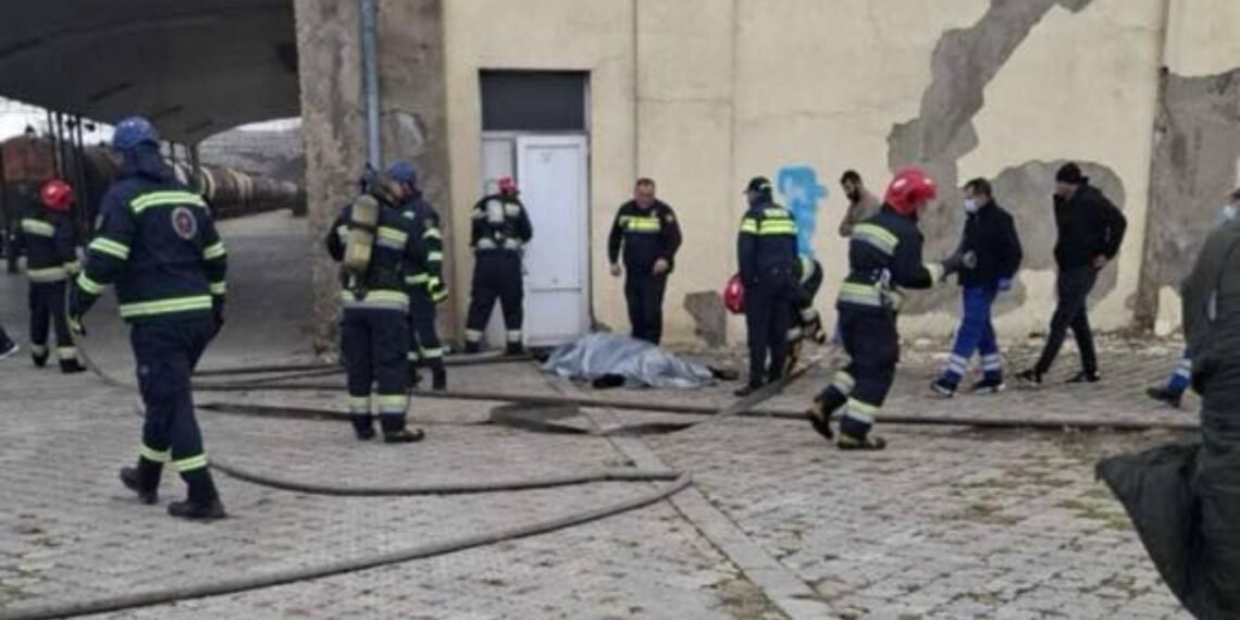 გორში მატარებლის სადგურის დარაჯი ხანძარს ემსხვერპლა