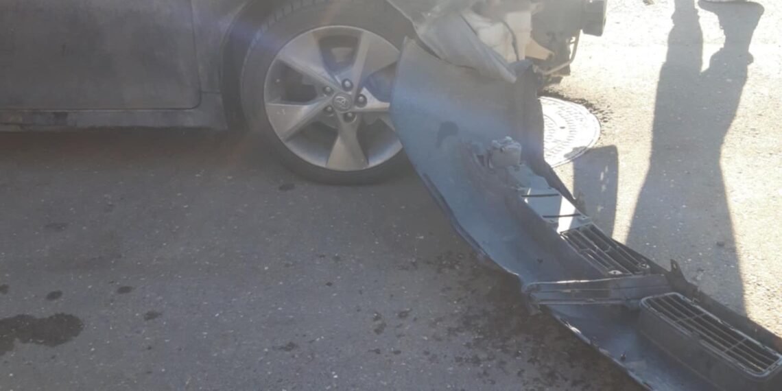 ლანჩხუთში  ავტოსაგზაო შემთხვევა მოხდა