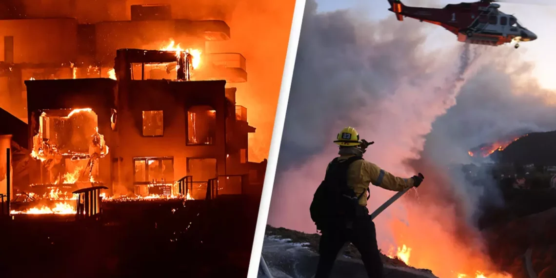 რატომ არ იყენებენ ლოს-ანჯელესში მეხანძრეები ოკეანის წყალს ხანძრის ჩასაქრობად