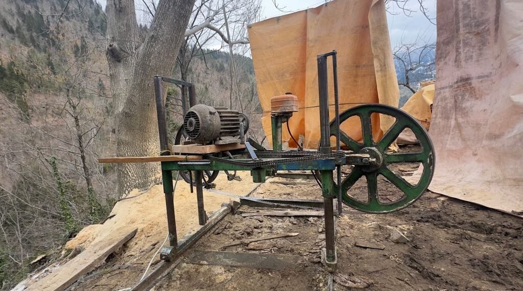 გარემოსდაცვითი ზედამხედველობის დეპარტამენტის თანამშრომლებმა აჭარასა და სამეგრელოში 4 უკანონო სახერხი საამქრო გამოავლინეს