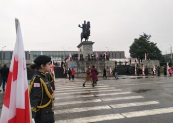 ქუთაისში დავით აღმაშენებლის ხსენების დღე აღინიშნა