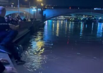 მეტეხის ხიდიდან მტკავრში კიდევ ერთი ავტომობილი გადავარდა