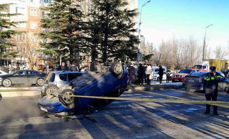 ქუთაისში ავარია მოხდა