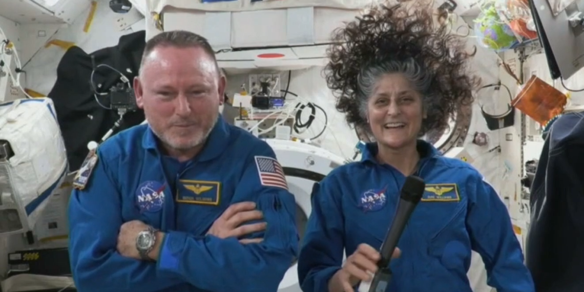 ასტრონავტები, რომლებიც კოსმოსურ სადგურზე 9 თვე იმყოფებოდნენ, დედამიწისკენ მოემართებიან