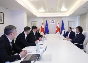 ირაკლი კობახიძე რაგბის კავშირის ხელმძღვანელებს შეხვდა