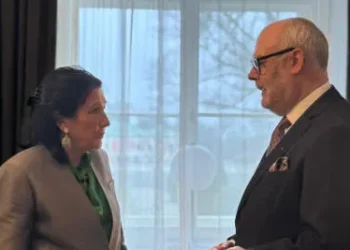 სალომე ზურაბიშვილი ესტონეთის პრეზიდენტს ალარ კარისს შეხვდა