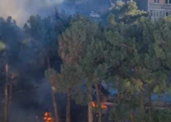 თბილისში, სტამბის შენობაში გაჩენილი ხანძარი ლიკვიდირებულია