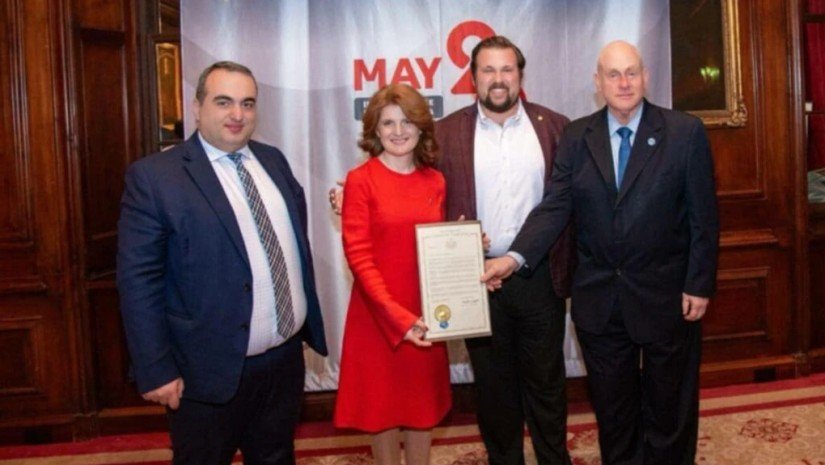 26 მაისი ნიუ იორკის შტატში საქართველოს დამოუკიდებლობის დღედ გამოცხადდა