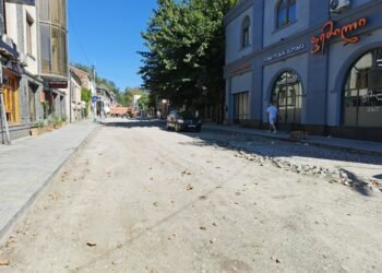 რას აცხადებენ ქუთაისის მერიაში ტაბიძის ქუჩაზე მიმდინარე სამუშაოებზე