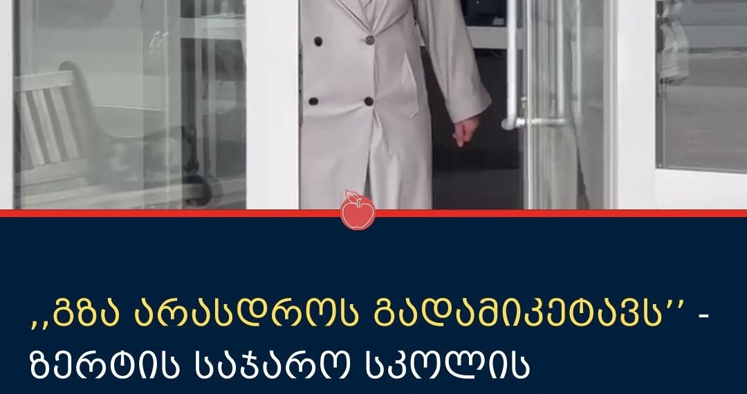 სკოლის პედაგოგი 5000 ლარით დააჯარიმეს