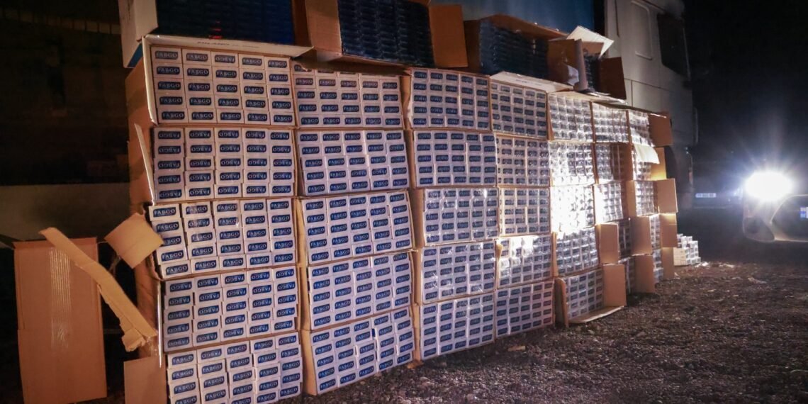 690 000 ლარის უაქციზო სიგარეტის უკანონო შენახვა-რეალიზაციის ფაქტზე ერთი პირი დააკავეს