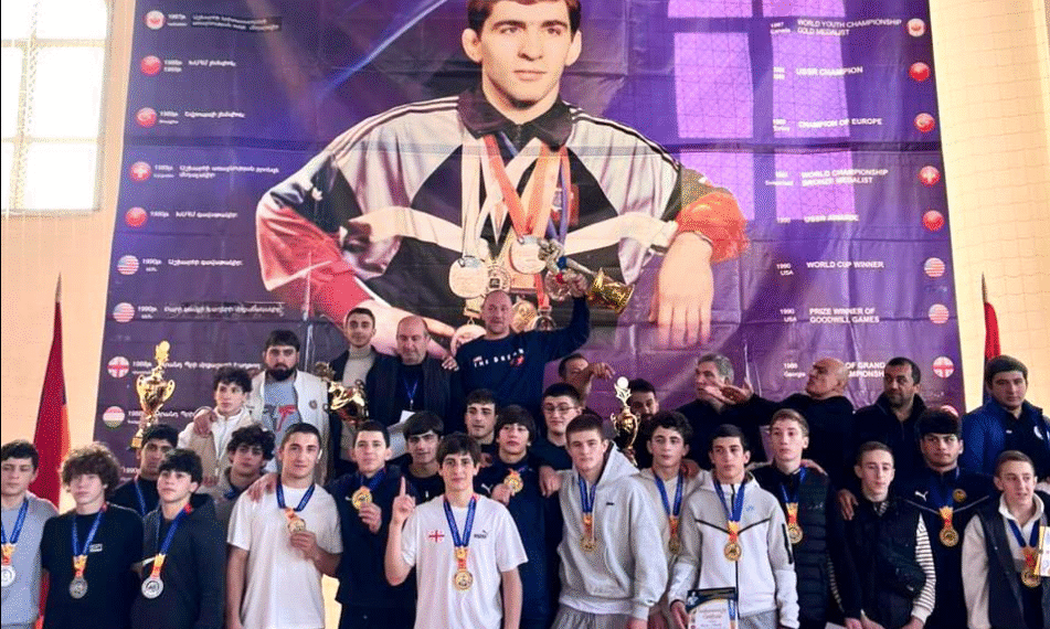თავისუფალი სტილით ჭიდაობაში საქართველოს ნაკრები ერევანში გამართული საერთაშორისო ტურნირის ჩემპიონია