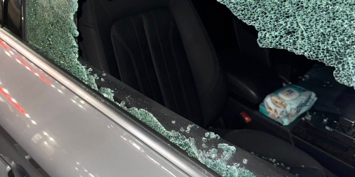 ქუთაისში მანქანა გატეხეს