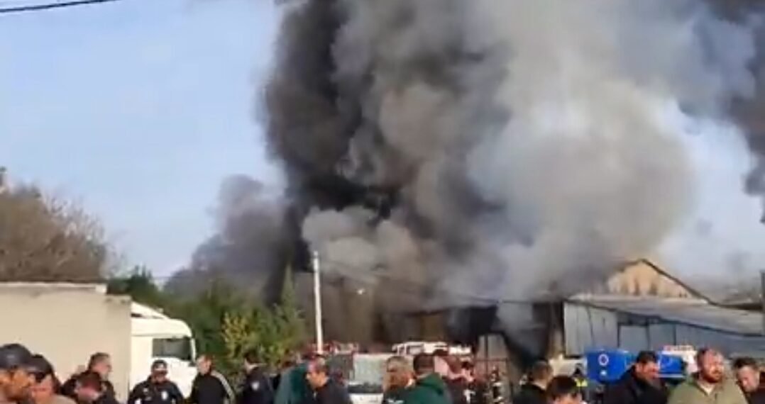 ქუთაისში მასშტაბური ხანძარი ლიკვიდირებულია