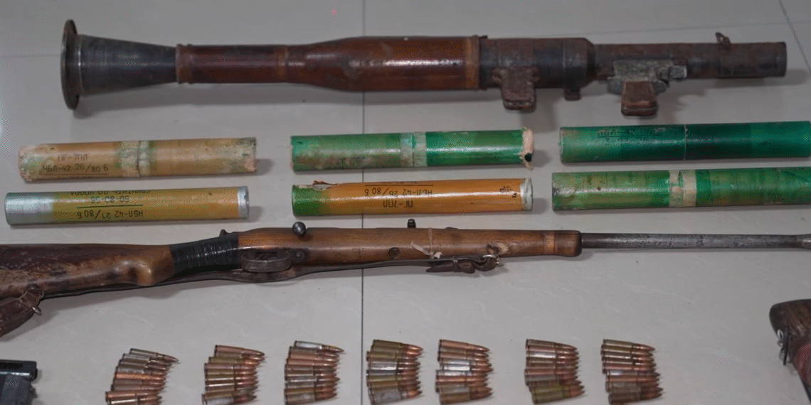 სამეგრელო-ზემო სვანეთში დიდი რაოდენობით უკანონო ცეცხლსასროლი იარაღები და საბრძოლო მასალა ამოიღეს