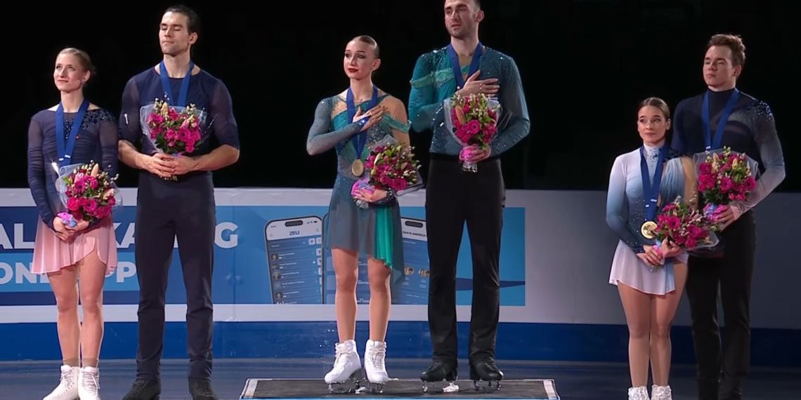 ფიგურული ციგურაობის ევროპის ჩემპიონატზე სპორტულ წყვილებში საქართველომ ოქროს მედალი მოიპოვა
