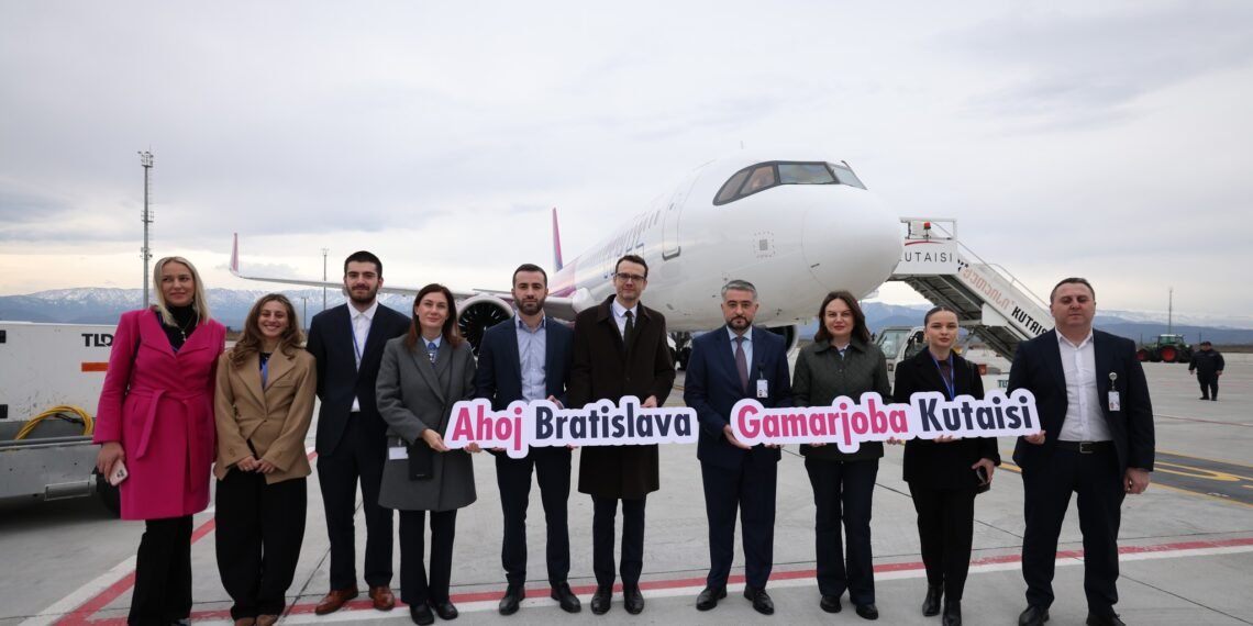 ქუთაისი-ბრატისლავას მიმართულებით პირდაპირი რეგულარული ავიამიმოსვლა დაიწყო