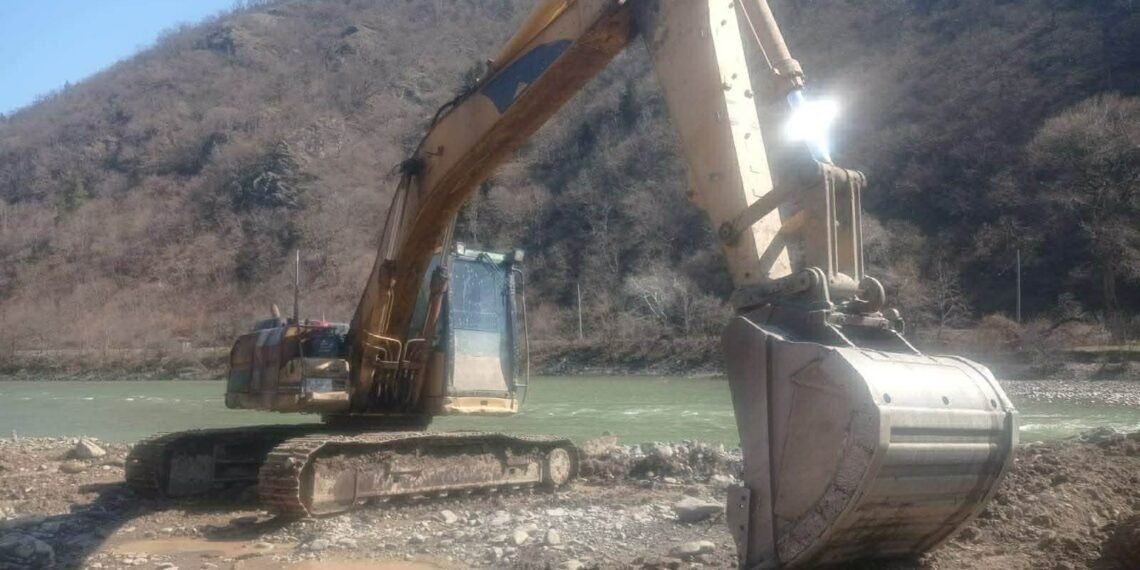 იმერეთში და რეგიონებში წიაღის უკანონო მოპოვების ფაქტები გამოვლინდა