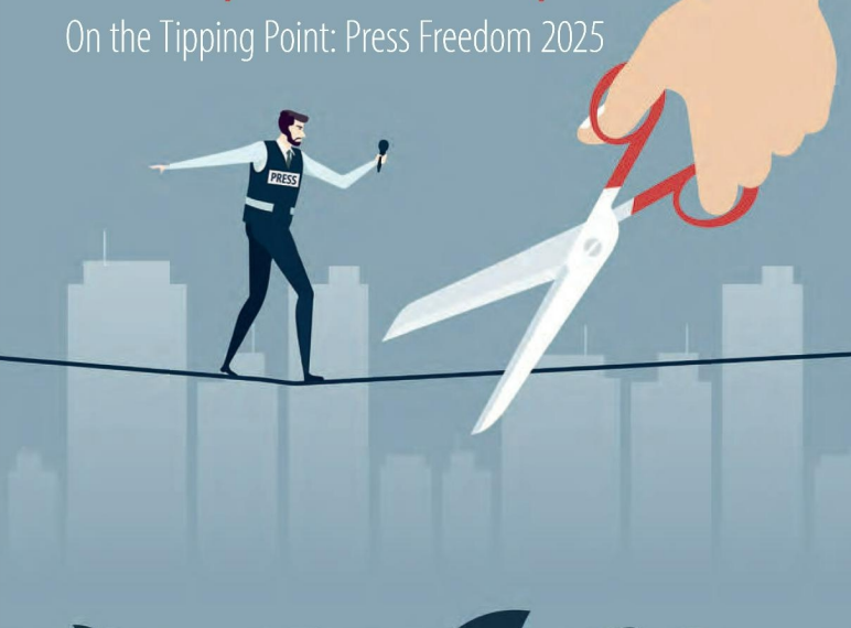 საქართველოში ვითარება საგანგაშო ტემპით გაუარესდა – ევროპის პრესის თავისუფლების ანგარიში