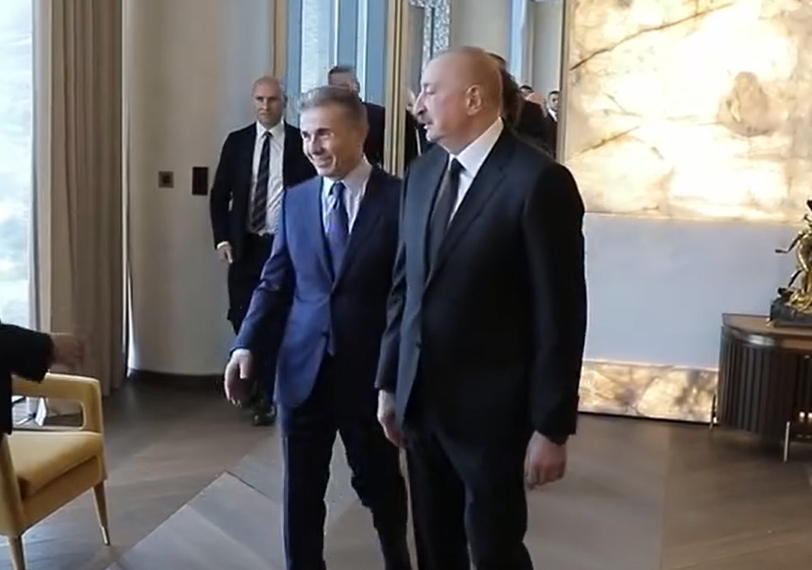 ბიძინა ივანიშვილი აზერბაიჯანის პრეზიდენტს, ილჰამ ალიევს შეხვდა